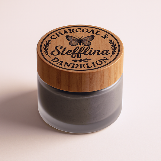Charcoal and Oat Natural Organic Body Butter